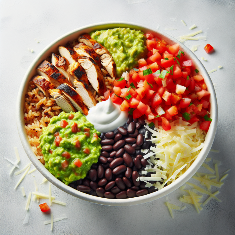 Burrito Bowl Chipotle Menu