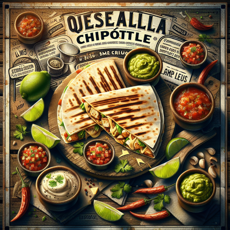 Quesadilla Chipotle Menu