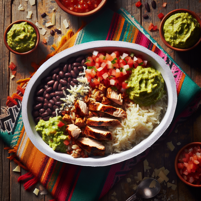 Chipotle Chicken Bowl Menu