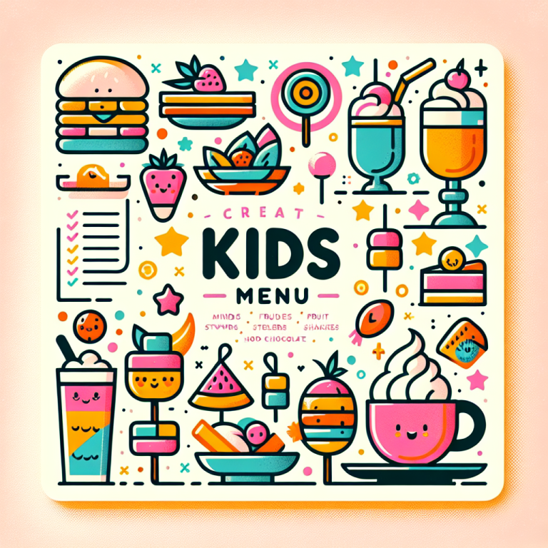 Dutch Bros Kids Menu