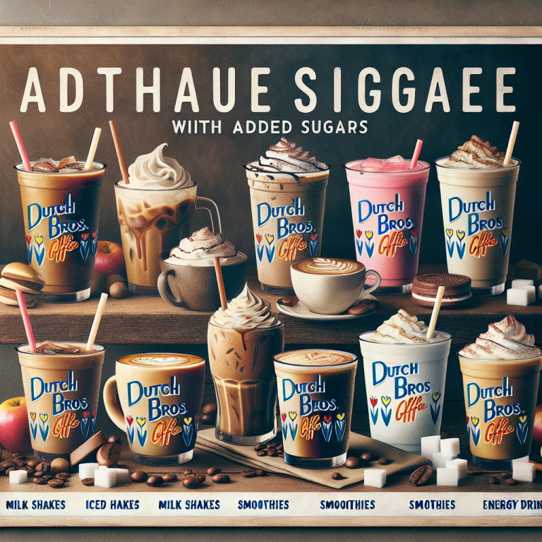 Sugar Free Dutch Bros Menu