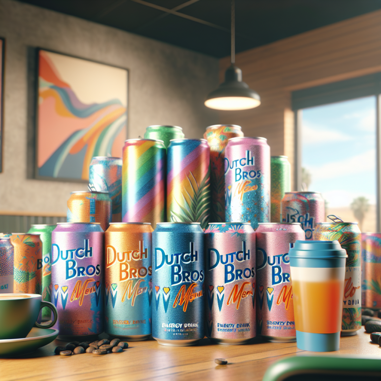 Dutch Bros Menu Energy Drinks