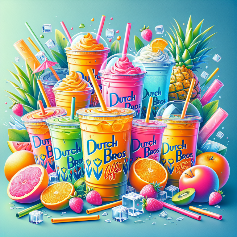 Dutch Bros Menu Refreshers