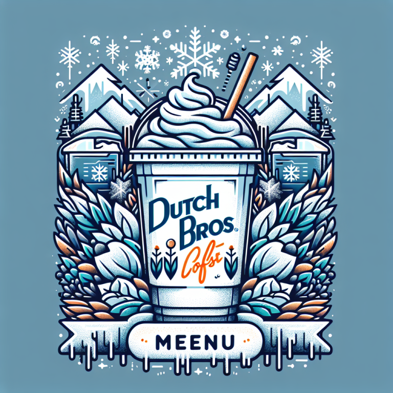 Dutch Bros Menu Frost