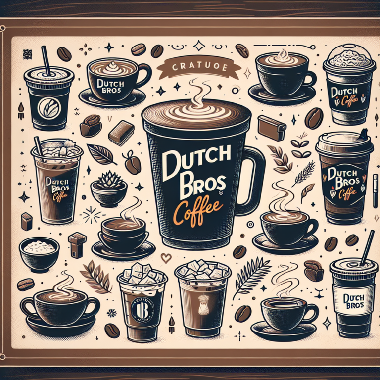 Menu Of Dutch Bros