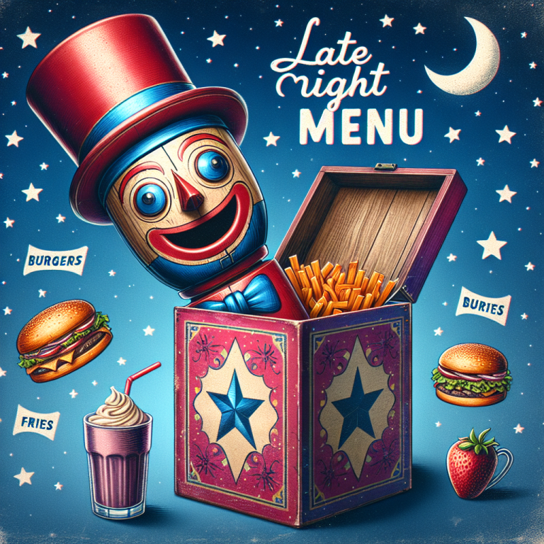 Jack In The Box Late Night Menu