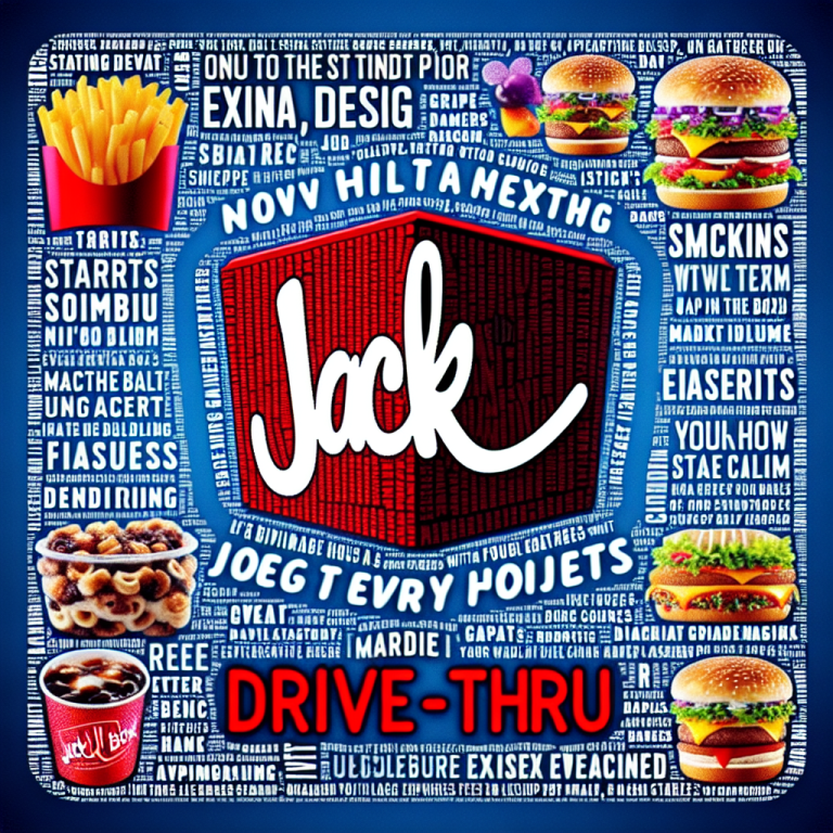 Jack In The Box Drive Thru Menu