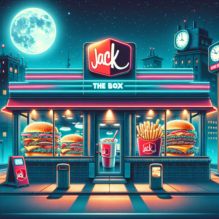 Jack In The Box Late Night Menu Hours