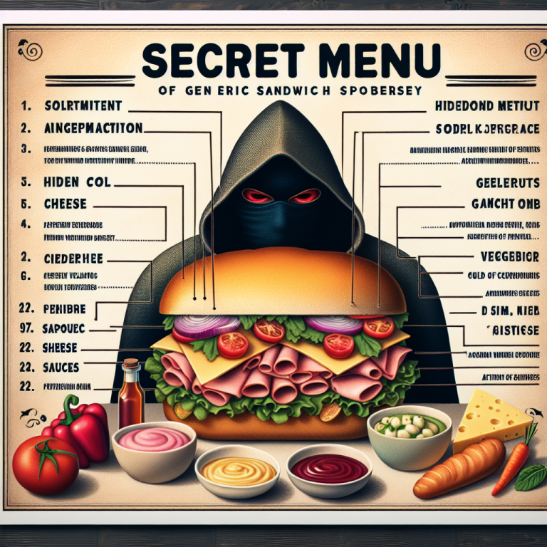 Jersey Mikeʼs Secret Menu