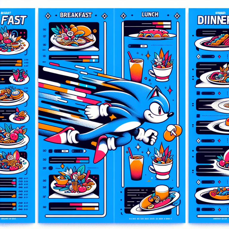 Sonic Ihop Menu