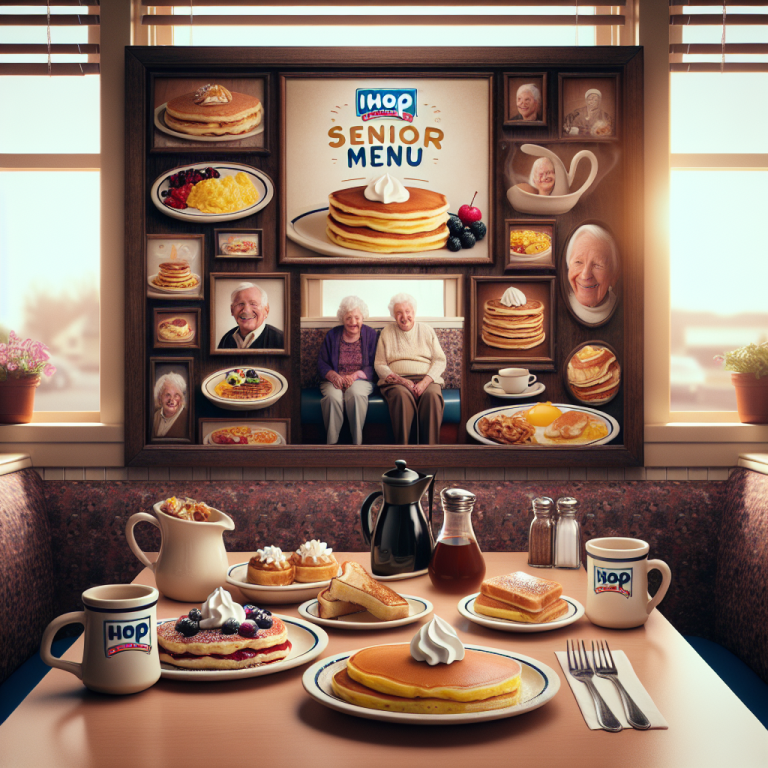 Ihop Senior Menu