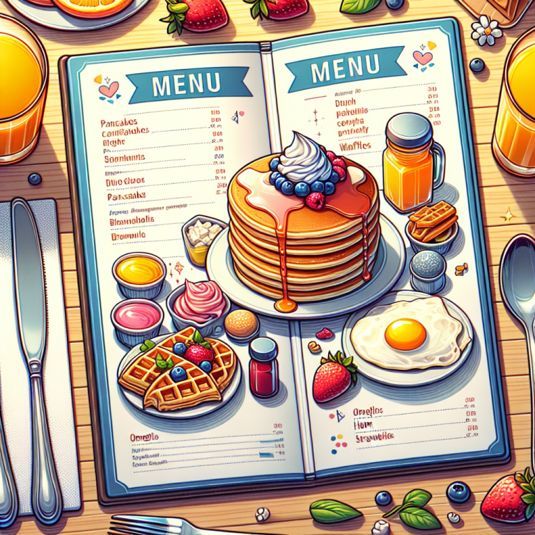 Ihopʼs Menu