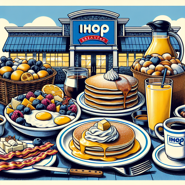 Ihop Restaurant Breakfast Menu