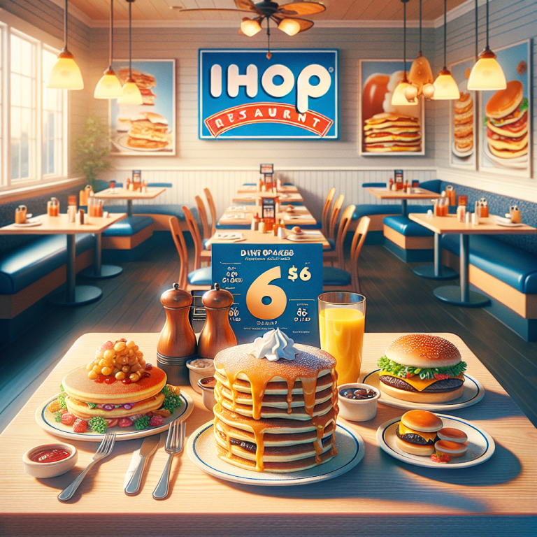 Ihop Happy Hour $6 Dollar Menu With Prices