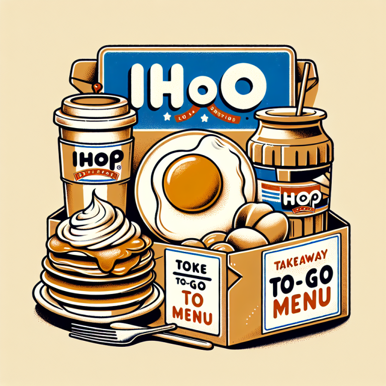 Ihop To Go Menu