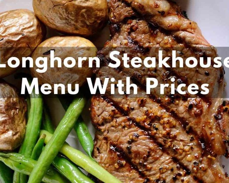 Longhorn Steakhouse Catering Menu