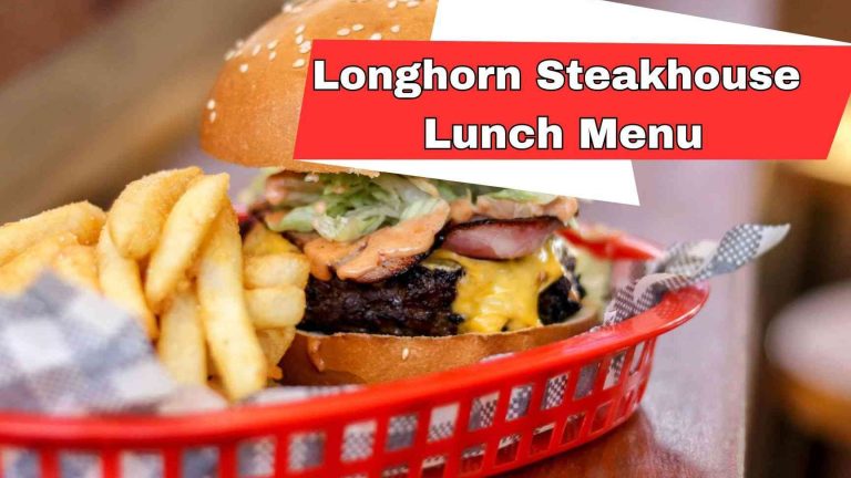 Longhorn Steakhouse Lunch Menu