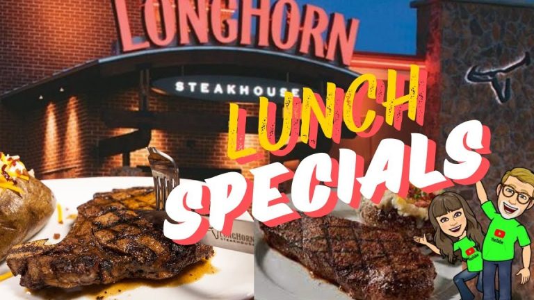 Longhorn Steakhouse Sevierville Menu