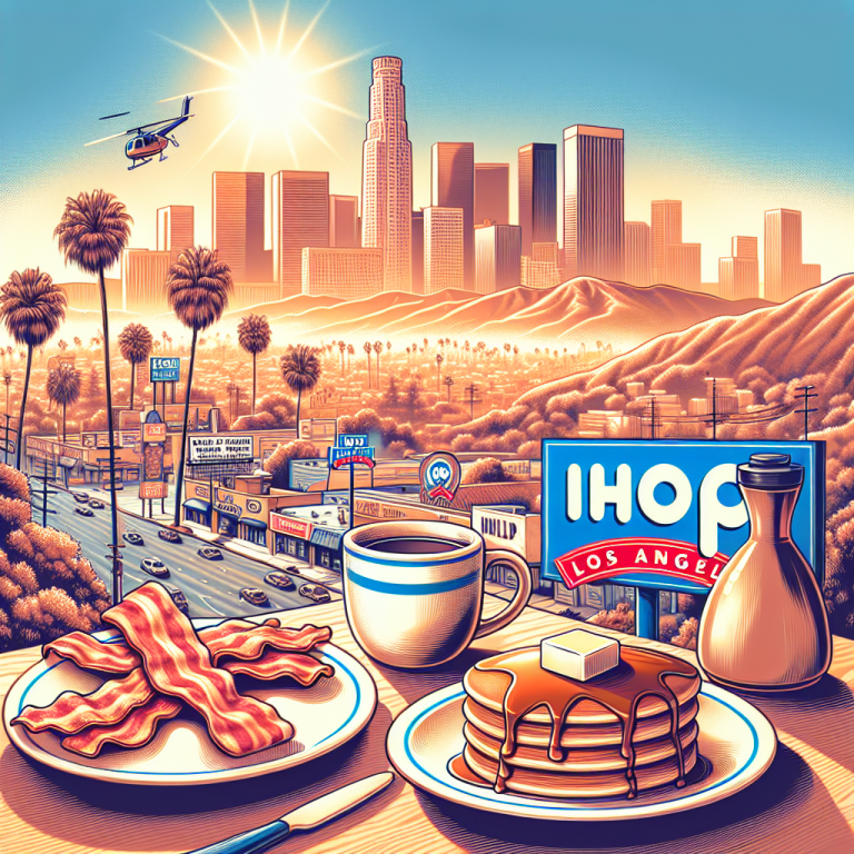 Ihop Los Angeles Menu