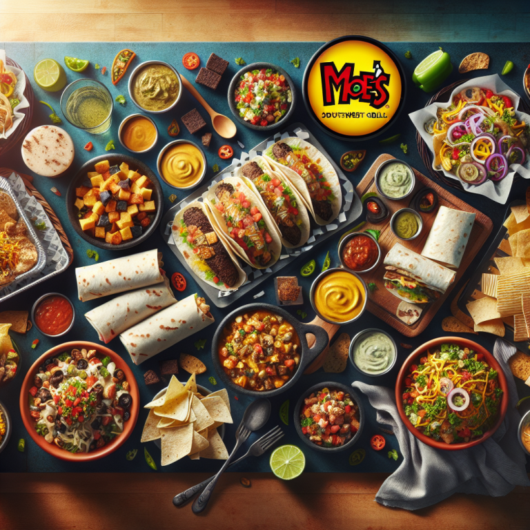 MoeʼS Southwest Grill Decatur Menu