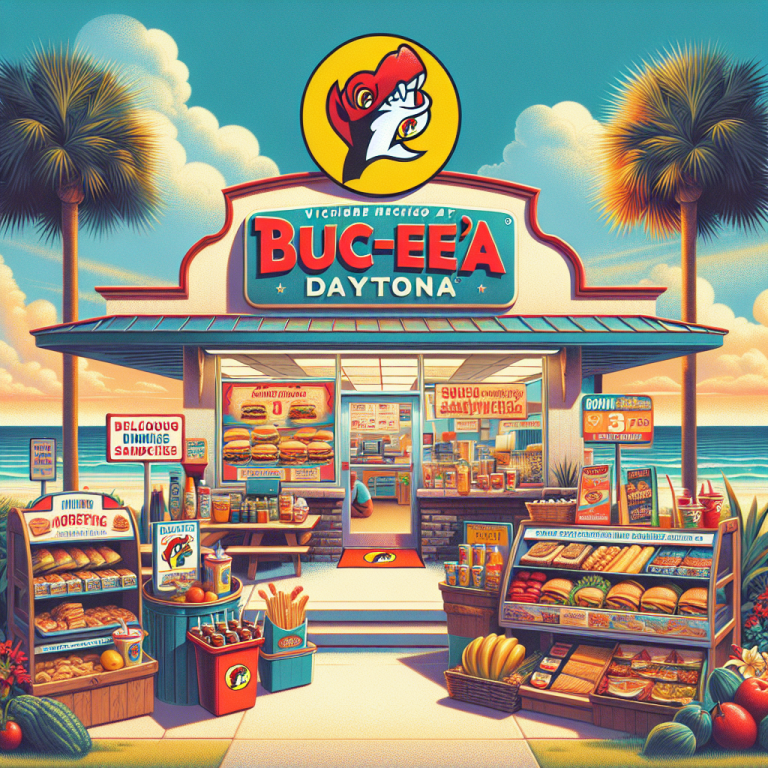 Buc-EeʼS Daytona Menu