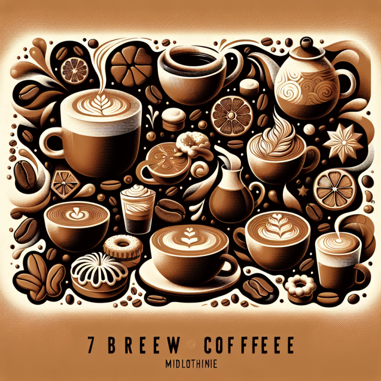 7 Brew Coffee Midlothian Menu