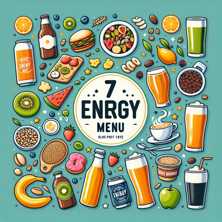 7 Brew Energy Menu