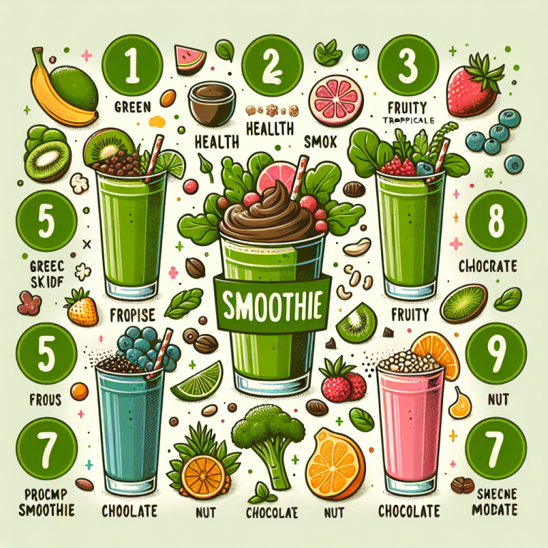 7 Brew Smoothie Menu