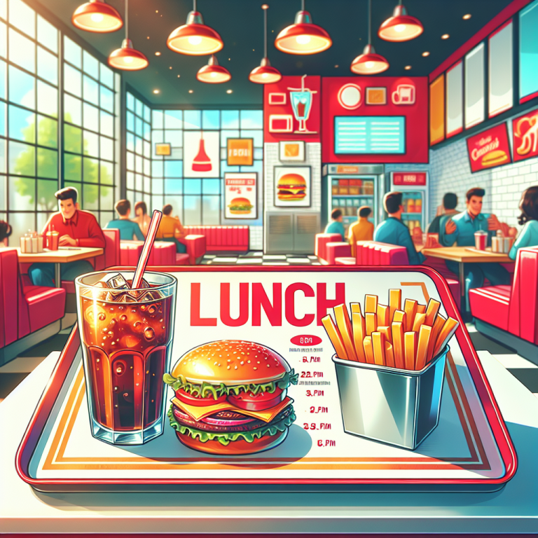 WendyʼS Lunch Menu Time