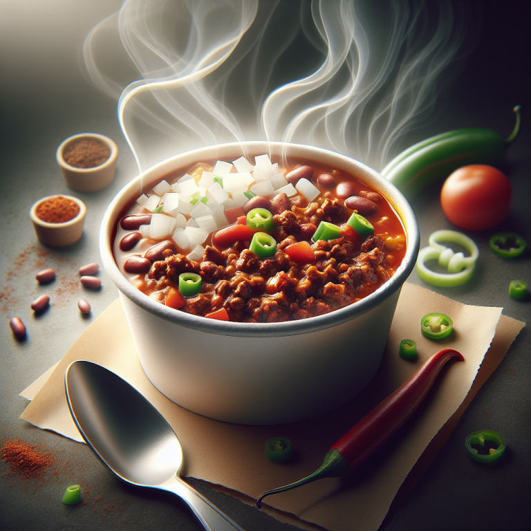 Wendyʼs Menu Chili