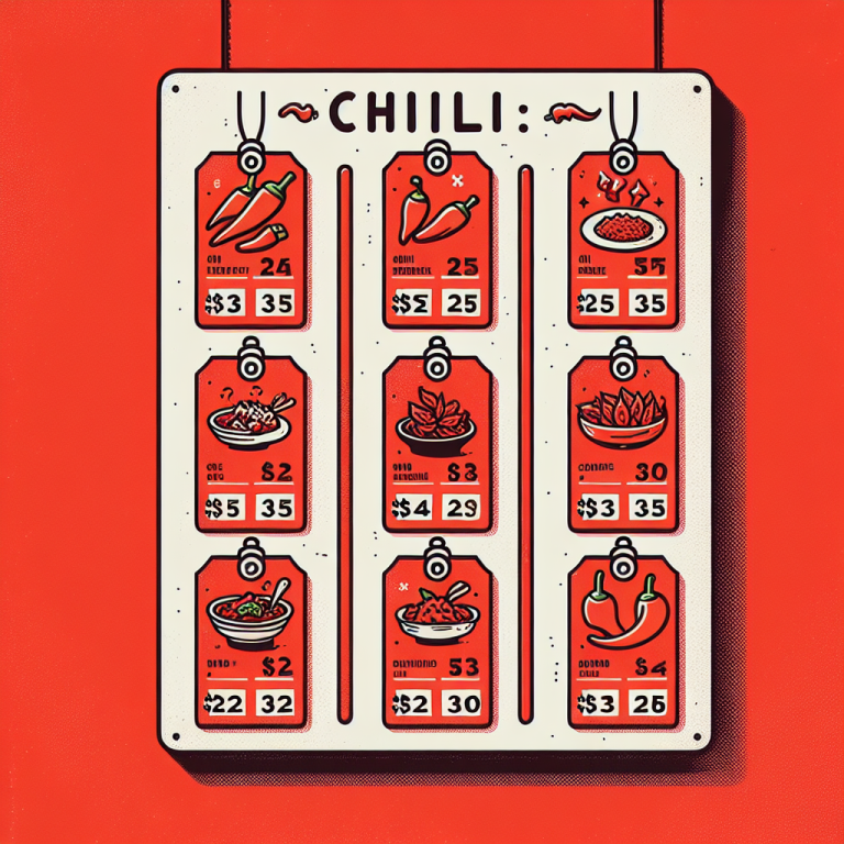 WendyʼS Chili Menu With Prices