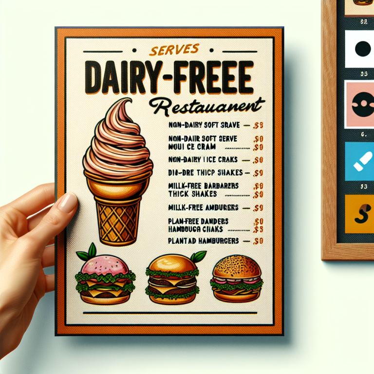 Dairy Queen Dairy Free Menu