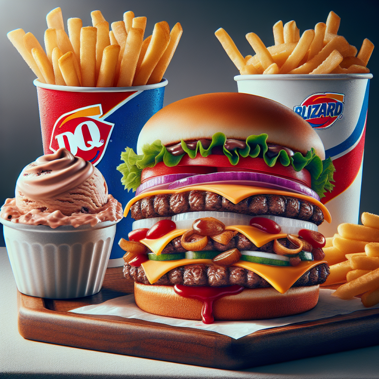 Dairy Queen Stackburger Menu