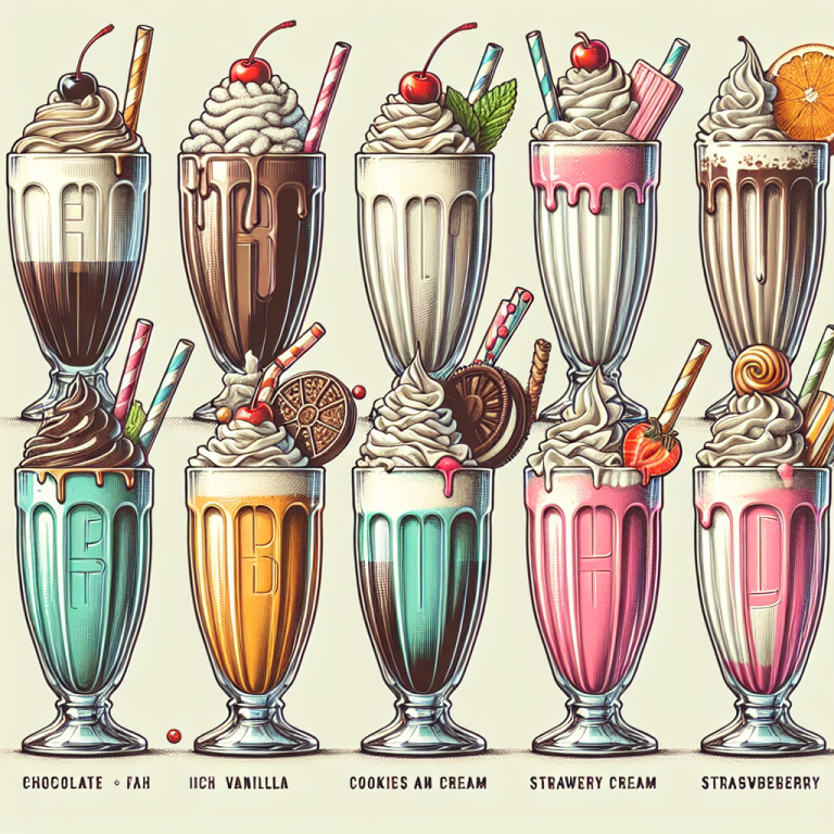 Dairy Queen Milkshakes Menu