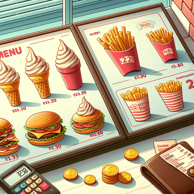 Dairy Queen Price Menu