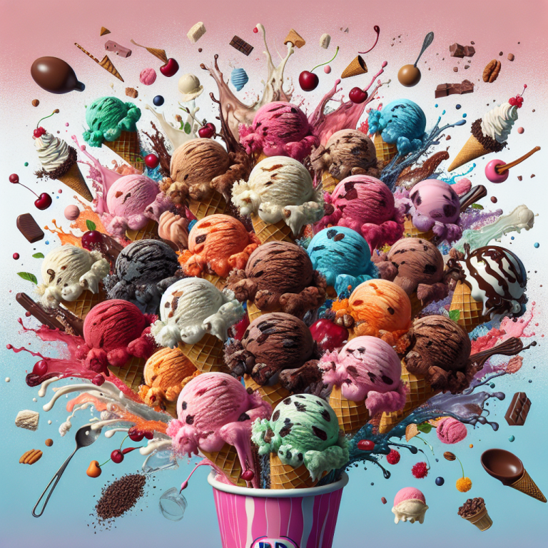 Baskin-Robbins Menu Flavors