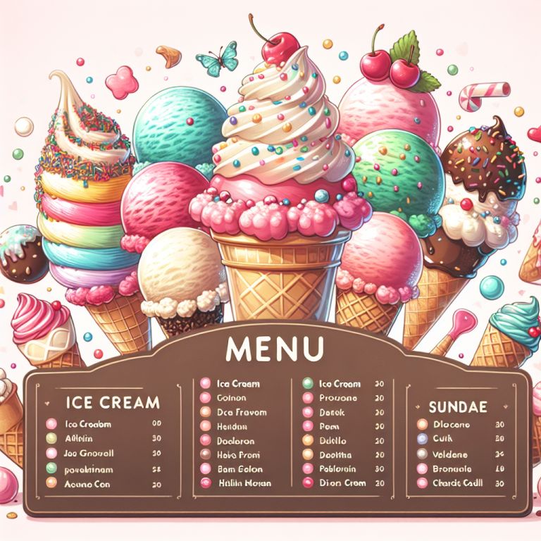 Baskin Robbins Near Me Menu