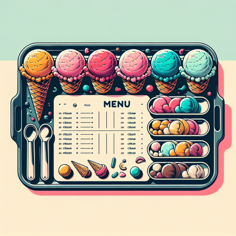 Baskin Robbins Hanford Menu