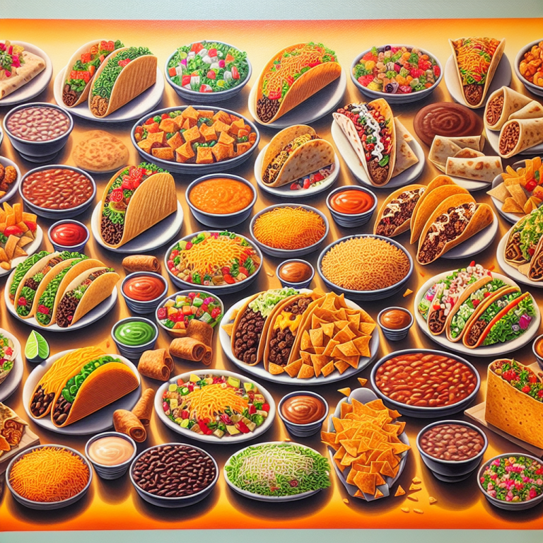 Del Taco Menu With Pictures