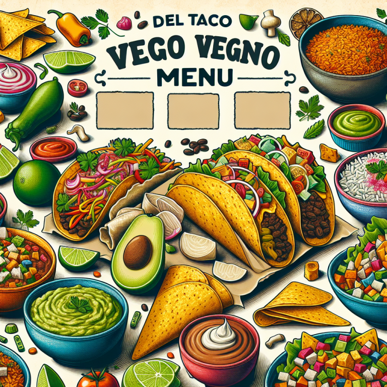 Del Taco Vegan Menu