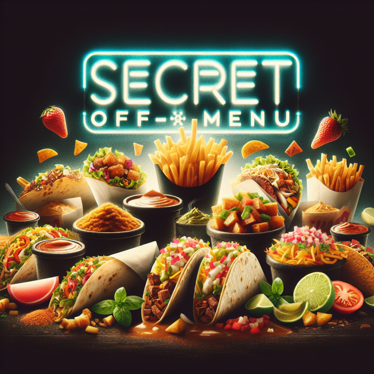 Del Taco Secret Menu Items