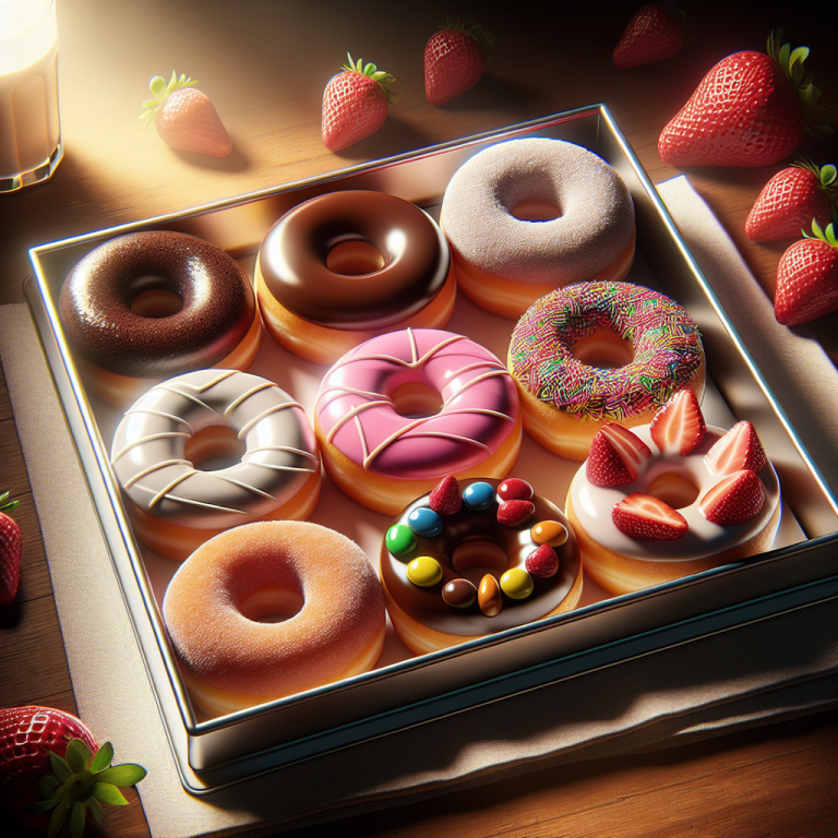 Krispy Kreme Donuts Friends Menu