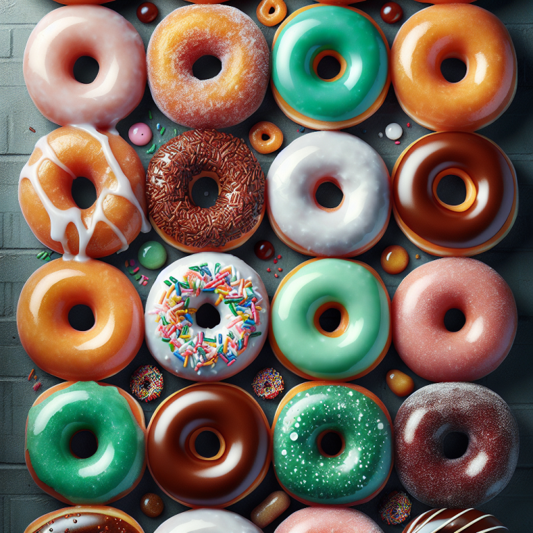 Krispy Kreme Donut Menu