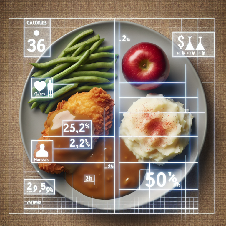 Kfc Menu Nutrition