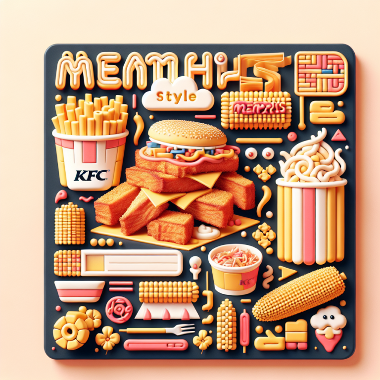 Kfc Memphis Menu