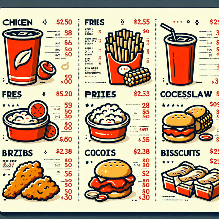 Kfc Catering Menu With Prices