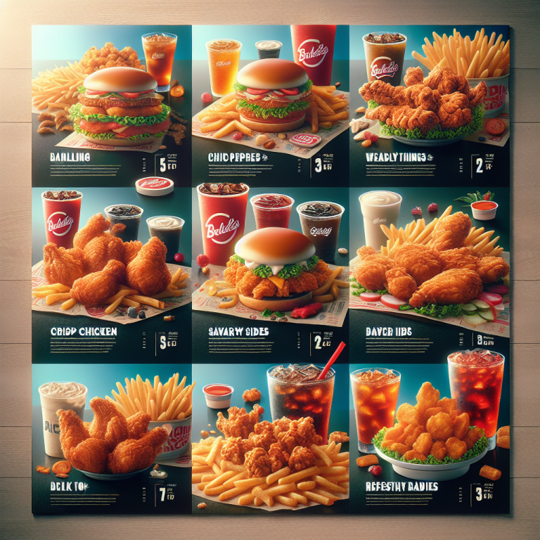 Kfc Burlington Menu