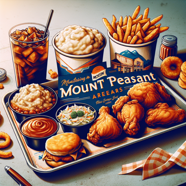 Kfc Mount Pleasant Menu