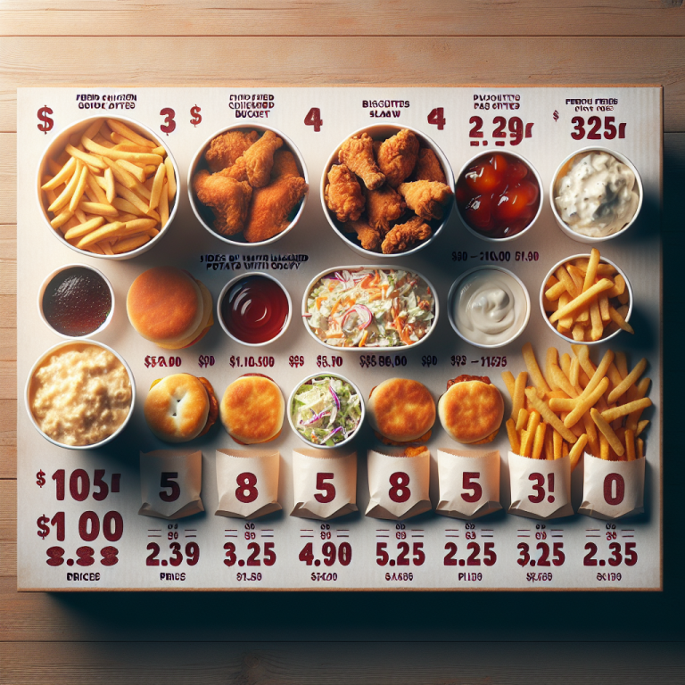 Kfc Menu Cost