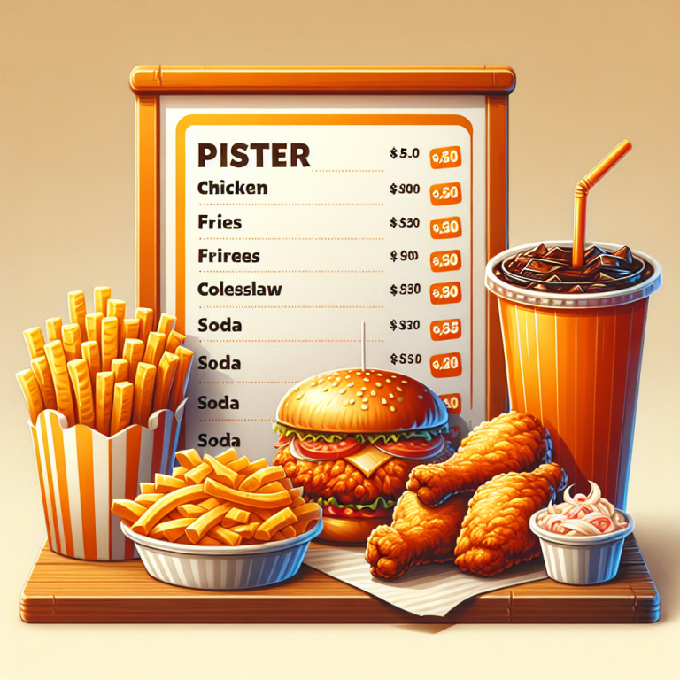 Menu Prices Kfc